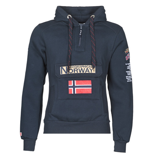 Abbigliamento Uomo Felpe Geographical Norway GYMCLASS Marine