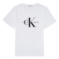 Abbigliamento Unisex bambino T-shirt maniche corte Calvin Klein Jeans MONOGRAM Bianco