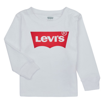Abbigliamento Bambino T-shirts a maniche lunghe Levi's BATWING TEE LS Bianco