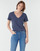 Abbigliamento Donna T-shirt maniche corte Tommy Jeans TJW SLIM JERSEY V NECK Marine