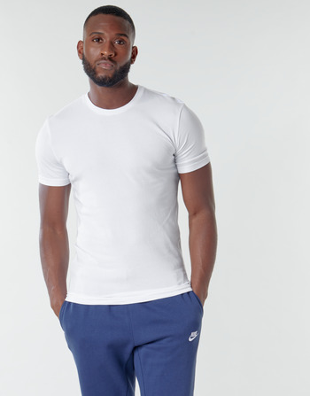 Abbigliamento Uomo T-shirt maniche corte Nike EVERYDAY COTTON STRETCH Bianco