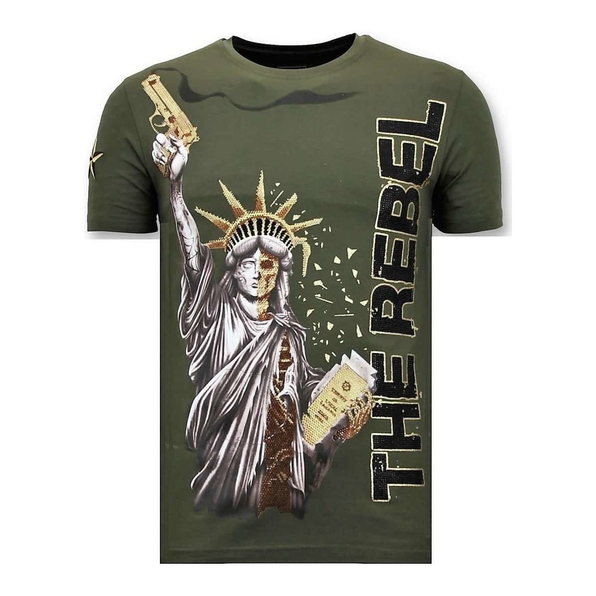 Abbigliamento Uomo T-shirt maniche corte Local Fanatic 107513420 Verde