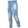 Abbigliamento Uomo Jeans Malu Shoes Pantalone Jeans Uomo Denim Chiaro Effetto Sfumato a chiazze tas Blu