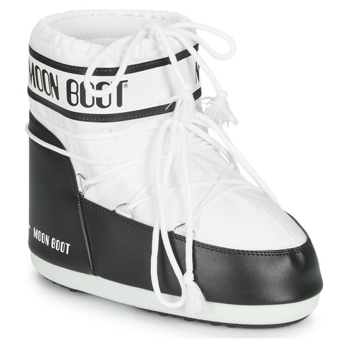 Scarpe Donna Stivali da neve Moon Boot CLASSIC LOW 2 White / Black