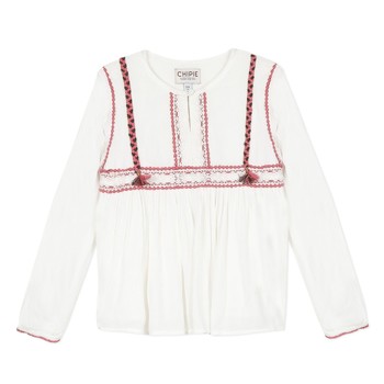 Abbigliamento Bambina Top / Blusa Chipie 8R12014-19 Bianco