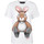 Abbigliamento Donna T-shirt maniche corte Domrebel Boots Box T-Shirt Bianco