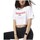 Abbigliamento Donna T-shirt maniche corte Reebok Sport Linear Logo Crop Tee Bianco