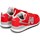 Scarpe Unisex bambino Sneakers basse New Balance 996 Bianco, Rosso