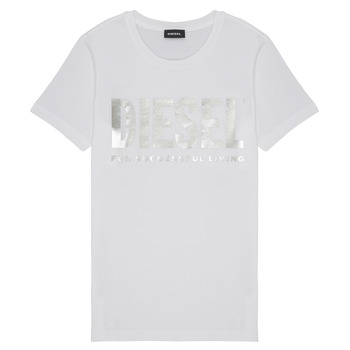 Abbigliamento Bambina T-shirt maniche corte Diesel TSILYWX Bianco