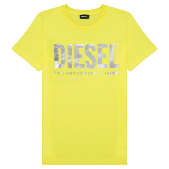 Abbigliamento Bambina T-shirt maniche corte Diesel TSILYWX Giallo