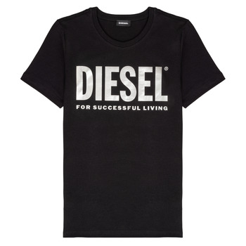 Abbigliamento Bambina T-shirt maniche corte Diesel TSILYWX Nero