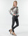 Abbigliamento Donna Pantaloni 5 tasche One Step FR29031_02 Nero