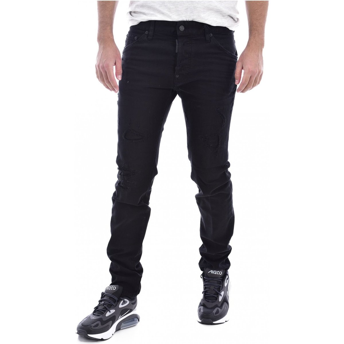 Abbigliamento Uomo Jeans Dsquared tapered S71LB0525 - Uomo Nero