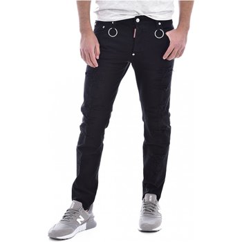 Abbigliamento Uomo Jeans slim Dsquared slim / skinny S74LB0493 - Uomo Nero