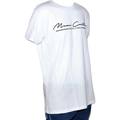 T-shirt Malu Shoes  T-shirt bicolore white modello con collo rotondo e maniche cort