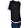Abbigliamento Uomo T-shirt maniche corte Malu Shoes Maglietta slavata YENO061 con collo rotondo e maniche corte con Nero