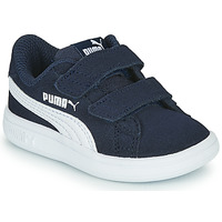 Scarpe Unisex bambino Sneakers basse Puma SMASH INF Marine / Bianco
