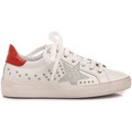 Image of Sneakers Ciao Sneakers Bambina Pelle Bianco-Rosso C3911