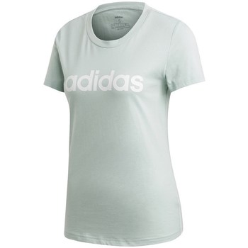 Abbigliamento Donna T-shirt maniche corte adidas Originals Essentials Linear Slim Tee Celadon