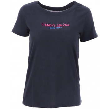 Abbigliamento Donna T-shirt maniche corte Teddy Smith 31014591D Blu