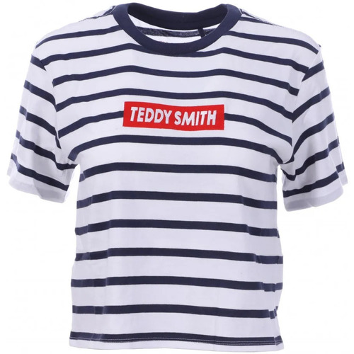 Abbigliamento Donna T-shirt maniche corte Teddy Smith 31014357D Blu