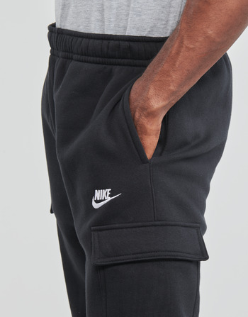 Nike M NSW CLUB PANT CARGO BB Nero / Bianco