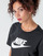Abbigliamento Donna T-shirt maniche corte Nike W NSW TEE ESSNTL CRP ICN FTR Nero