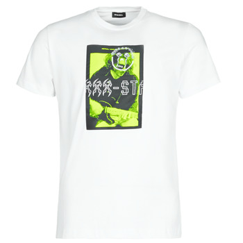 Abbigliamento Uomo T-shirt maniche corte Diesel T-DIEGO J1 Bianco