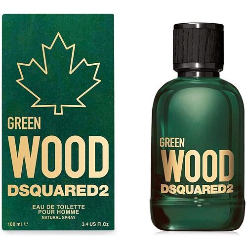 Bellezza Uomo Acqua di colonia Dsquared Green Wood Pour Homme Eau De Toilette Vaporizzatore 