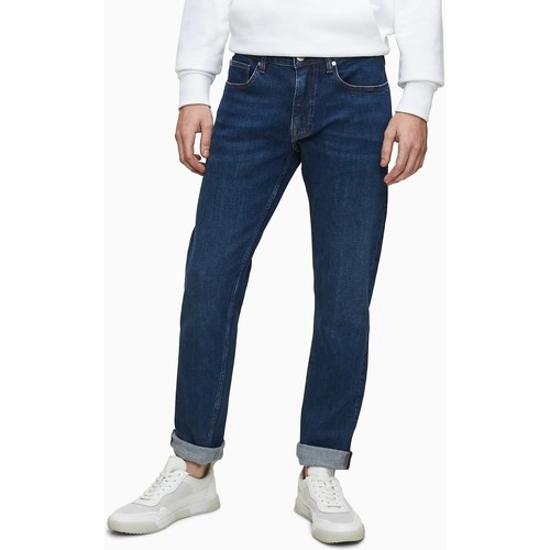 Abbigliamento Uomo Jeans slim Calvin Klein Jeans K10K104361-32 Blu