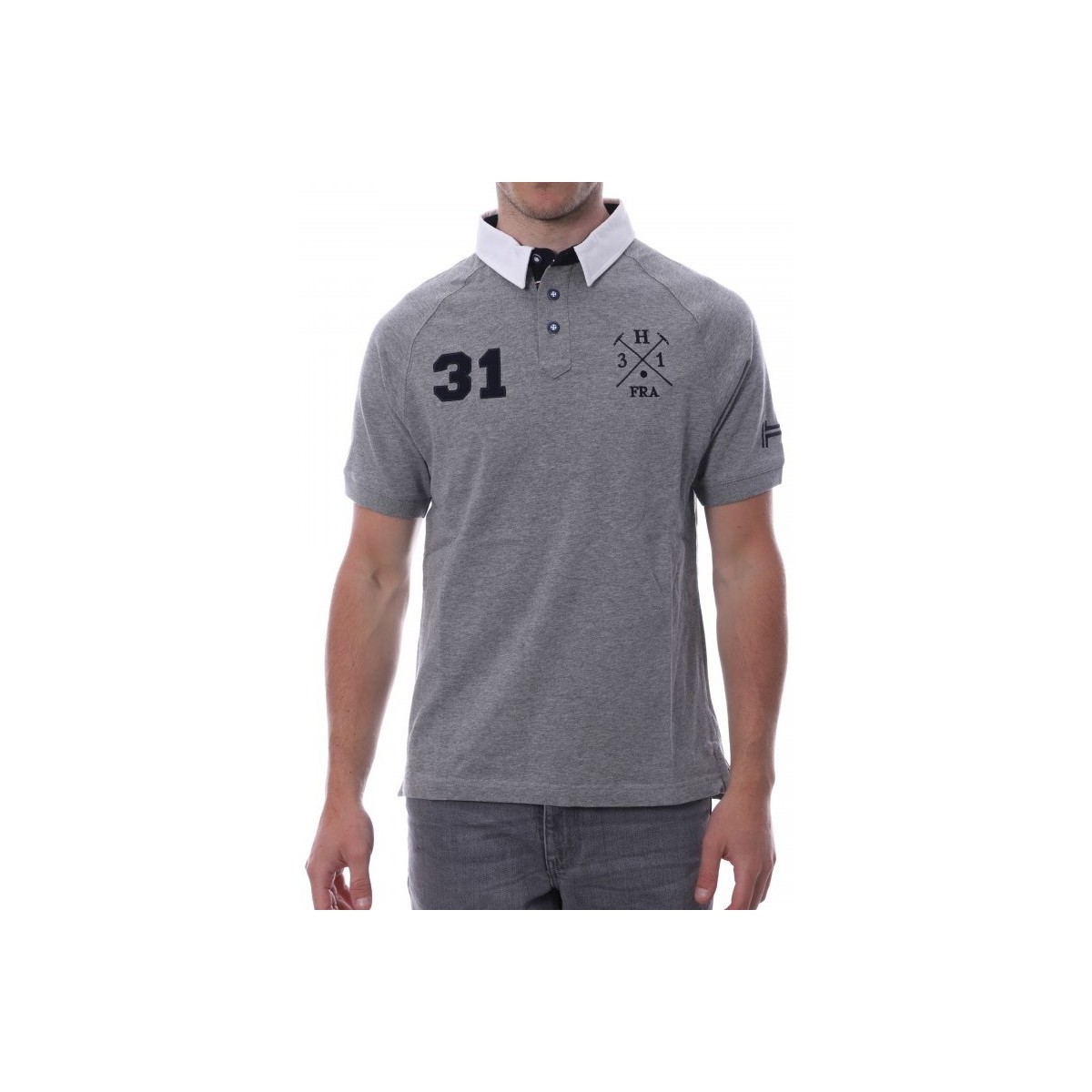 Abbigliamento Uomo T-shirt & Polo Hungaria H-16TLMODORE Grigio