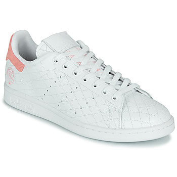Scarpe Sneakers basse adidas Originals STAN SMITH W Bianco / Rosa