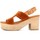 Scarpe Donna Sandali Paula Urban scarpe donna sandali con zeppa 15-287 MARRONE Altri