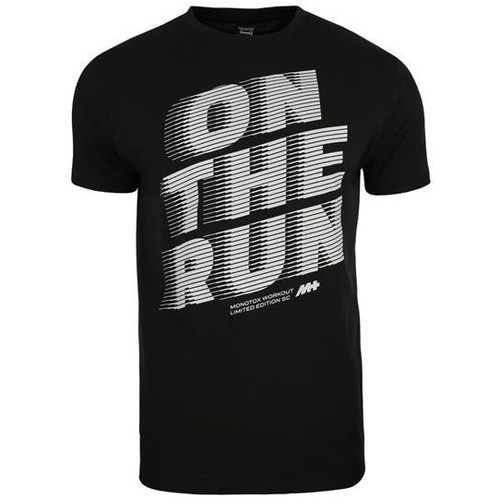 Abbigliamento Uomo T-shirt maniche corte Monotox ON The Run Nero