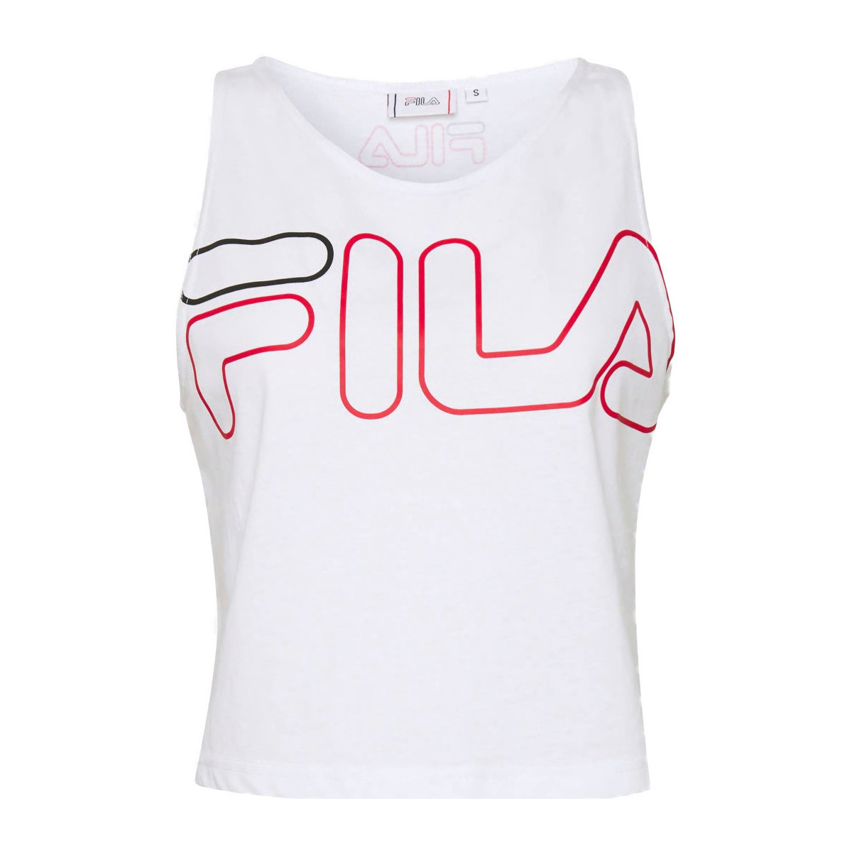 Abbigliamento Donna T-shirt & Polo Fila Canotta  Lesley Tank Donna Bianco Bianco
