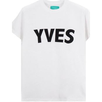Abbigliamento Uomo T-shirt & Polo Backsideclub T-Shirt Yves Bianco  BSCTH 107 YVES WHT Bianco