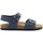 Scarpe Unisex bambino Sandali Gold Star scarpe junior sandalo 1805 BLU(28/39) Blu
