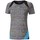 Abbigliamento Donna T-shirt maniche corte Mizuno Aero Tee Grigio, Celeste, Nero
