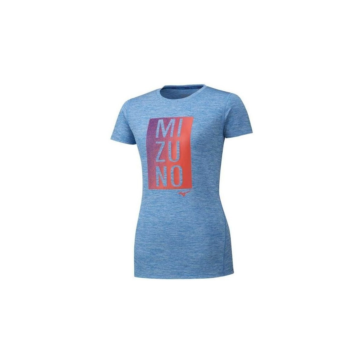 Abbigliamento Donna T-shirt maniche corte Mizuno Core Graphic Tee Blu