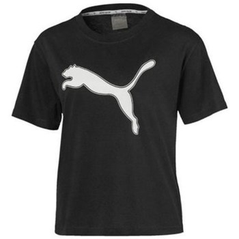Abbigliamento Donna T-shirt maniche corte Puma Modern Sports Logo Tee Nero