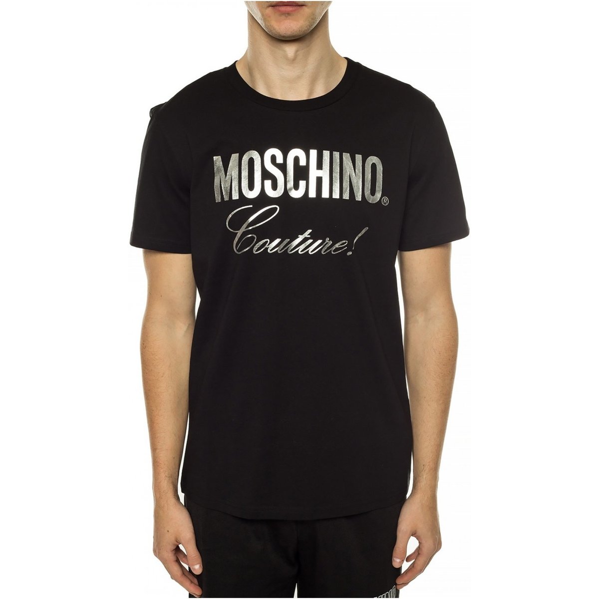 Abbigliamento Uomo T-shirt maniche corte Moschino maniche corte ZPA0715 - Uomo Nero