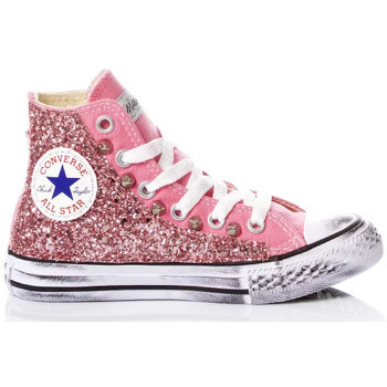 Scarpe Unisex bambino Sneakers Converse Junior Glitter Pink 