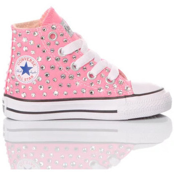 Scarpe Unisex bambino Sneakers Converse Baby Swarovski Pink 