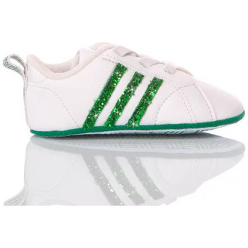 Scarpe Unisex bambino Sneakers adidas Originals Culla Glitter Green 
