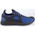 Scarpe Uomo Sneakers basse Versace Linea fondo knitted Blu
