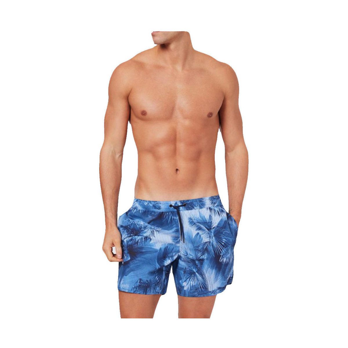 Abbigliamento Uomo Costume / Bermuda da spiaggia Emporio Armani authentic Blu