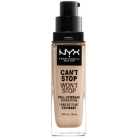 Bellezza Fondotinta & primer Nyx Professional Make Up Can't Stop Won't Stop Full Coverage Foundation alabaster 