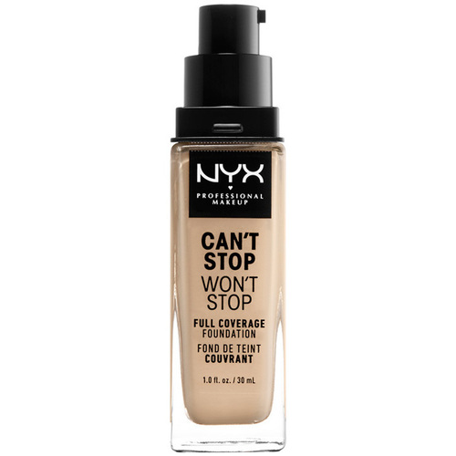 Bellezza Fondotinta & primer Nyx Professional Make Up Can't Stop Won't Stop Full Coverage Foundation nude 