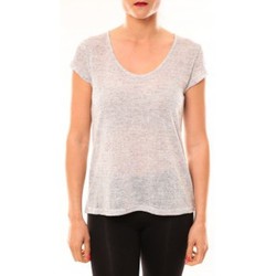 Abbigliamento Donna T-shirt maniche corte Meisïe T-Shirt 50-606SP15 Gris clair Grigio