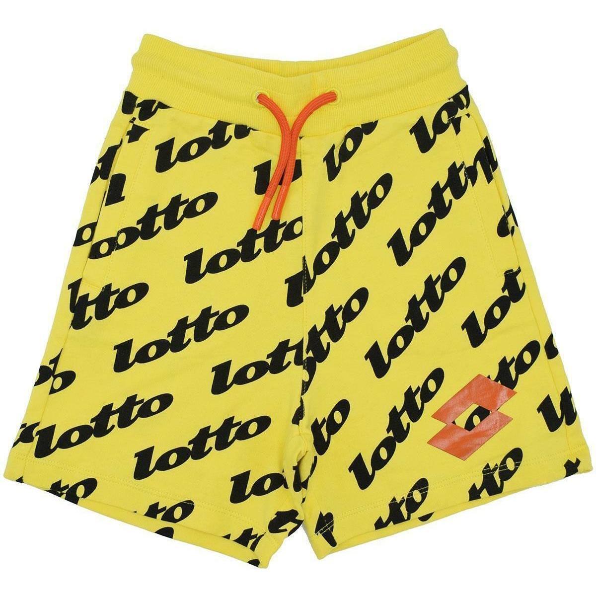 Abbigliamento Bambino Pantaloni Lotto BERMUDA. Giallo